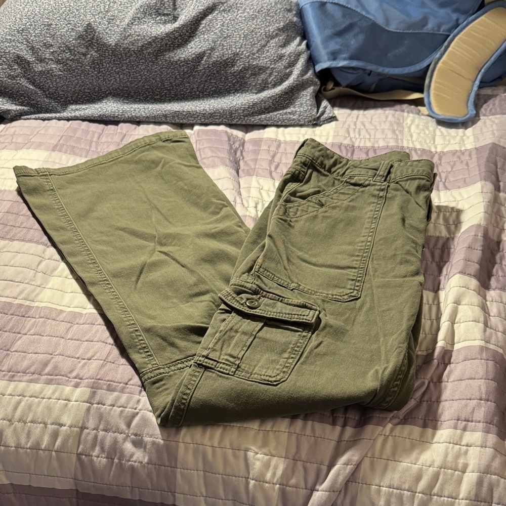 Olive Cargo Pants